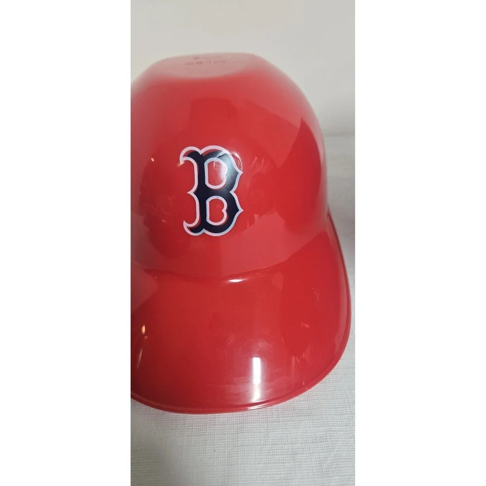 Lot Of 2 Boston Red‎ Sox Plastic Batting Helmet Bowls